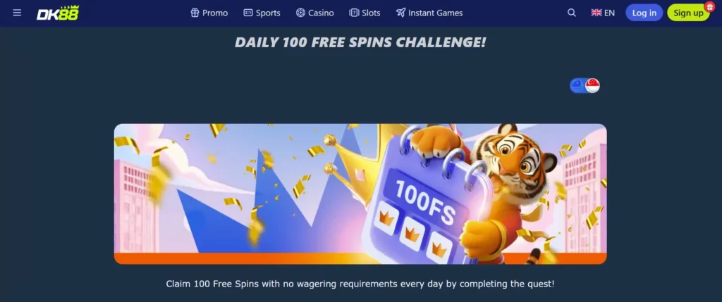 Free Spins Promotions at Dashking88 Casino