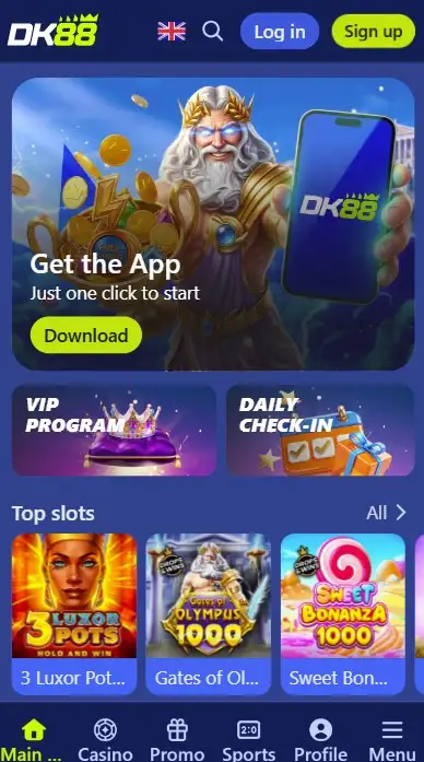 Fast, Secure and Optimized DK88 Mobile Experience