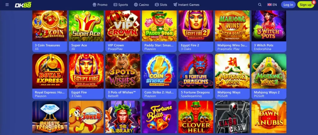 Progressive Jackpot Slots at Dashking88